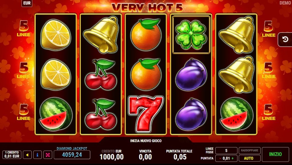 Very Hot 5 slot machine online