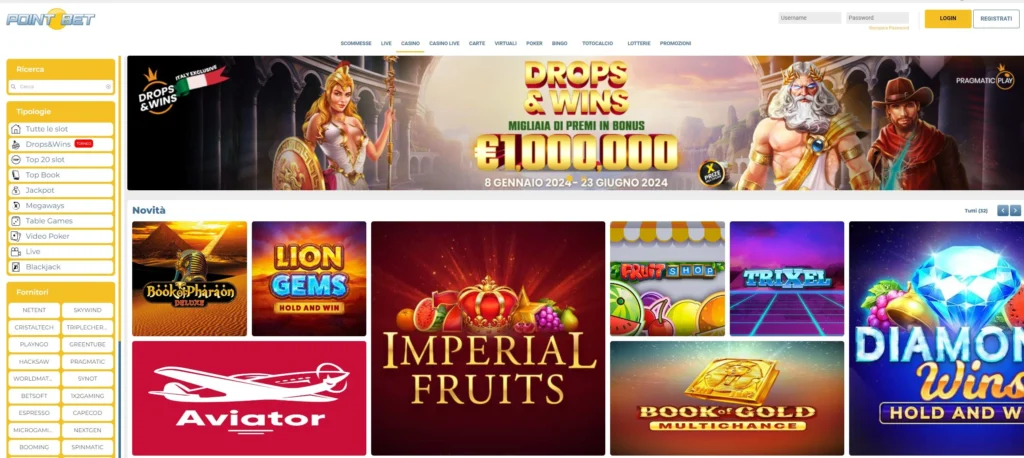 pointbet recensione casinò